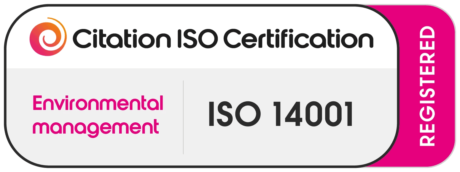 ISO 14001 certified — Citation ISO Certification